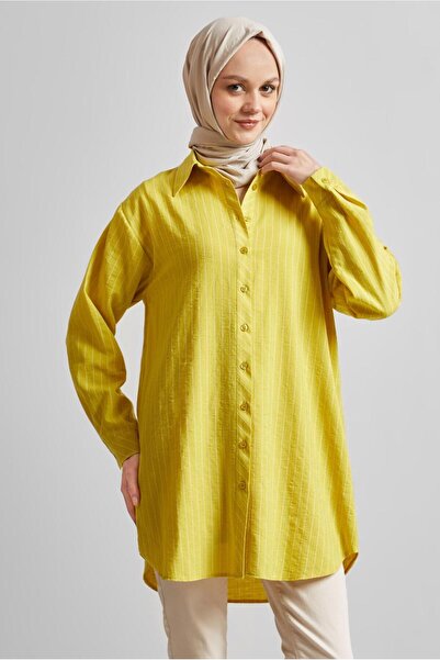 Alvina Drawn Shirt Tunic 44800