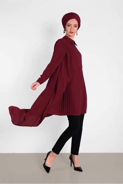 Alvina Pleated Chiffon Tunic 4474