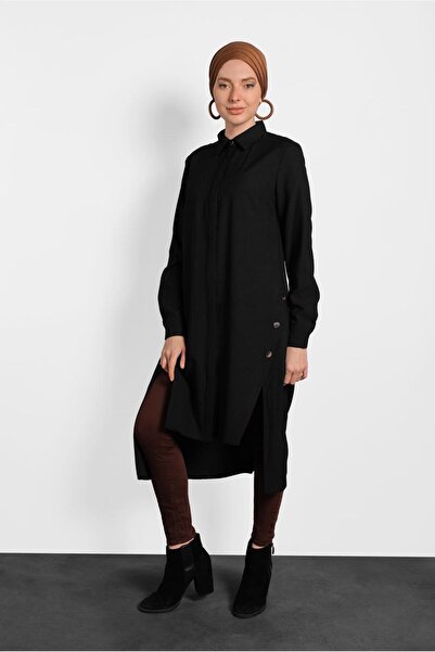 Alvina Slipping Slipping Button Tunic 40257