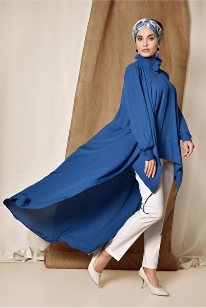 Alvina ΤΟΥΝΙΚ ΜΕ ΦΙΛΟΚΟΡΙΟ ΚΟΝΤΟ ΜΠΡΟΣΤΑ ΜΑΚΡΥ ΠΙΣΩ 4874