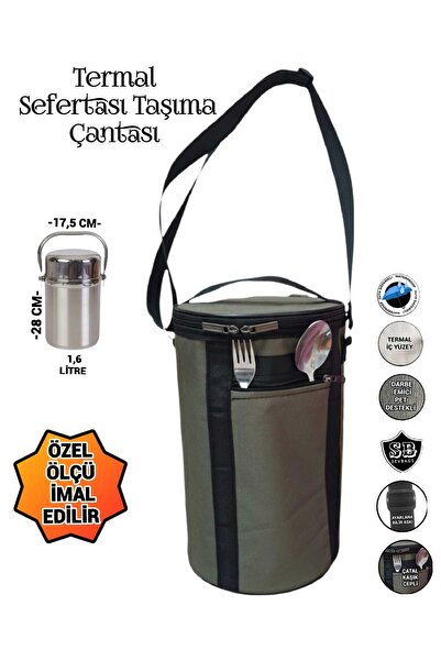 Genel Markalar SEVBAGS SEFERTASI TERMOSLU TAŞIMA ÇANTASI 1,6 LİTRE