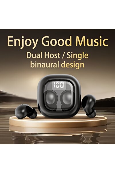 Generic Invisible Bluetooth Earphones TWS Wireless in-ear Headsets HIFI Stereo Noise Reduction Earbuds