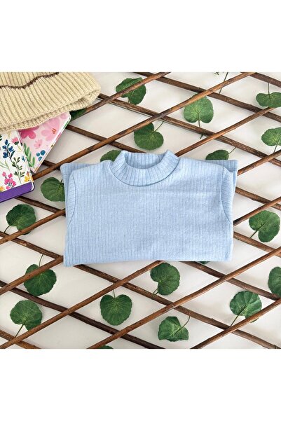 ribana Body de iarnă pentru copii din bumbac moale - jumătate de gât țesut