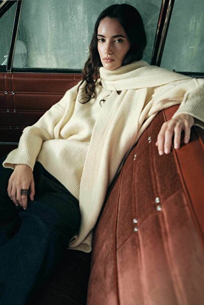 Hooopstore Premium Soft Textured Butter Yellow Sweater