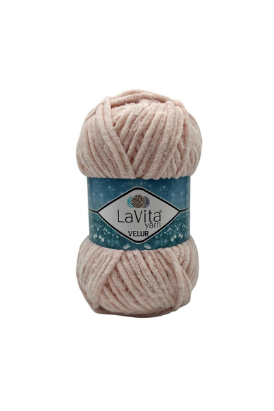 LaVita Yarn Velur Somot Pređa za ručno pletenje 100% Poliester 100gr (4141 A....