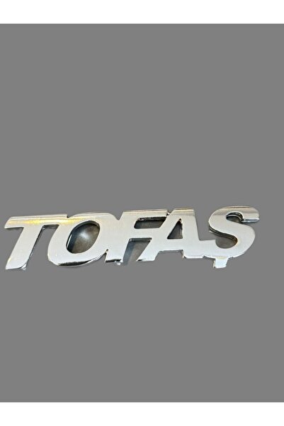 OTO SÜSLEN İSTANBUL Tofaş Metal Arka Bagaj Yazısı 11cm