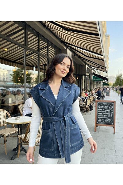 BelezaStore Denim Vest