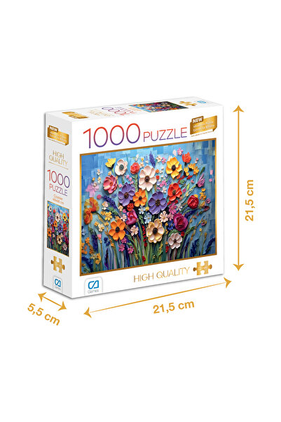 CA Games ÇİÇEKLER PUZZLE 1000 PARÇA