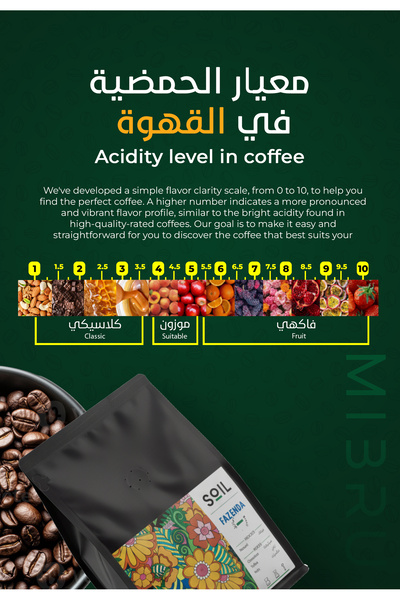 SOİL Specialty Coffee Beans for V60 and Espresso Corps Roasted بن Brazil Fazenda (250g)