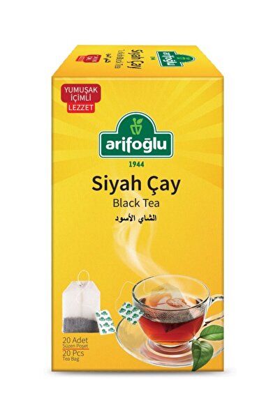 Arifoğlu Siyah Çay Süzen Poşet 20li