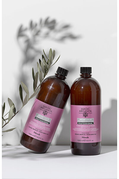 Nook Nectar Color Pro-Acid Boyalı Saçlar İçin Argan Yağlı, Renk Koruyucu Şampuan 1000ml