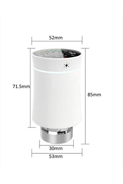 ZIGBEE Termostat wireless inteligent pentru controlul inteligent al încălzirii locuinței