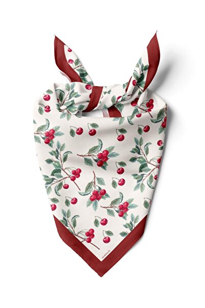 Modabutik E25 Cherry Patterned Bandana