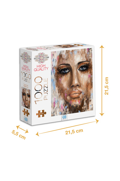 CA Games TUVAL YÜZ PUZZLE 1000 PARÇA