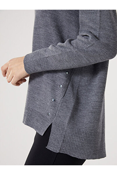 LC Waikiki Half Turtleneck Oversize Women's Knitwear Sweater