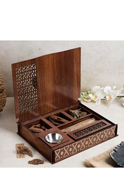 Story of candle بوكس العود الطبيعي مع مبخر فاخر