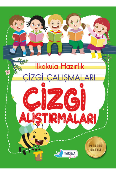 Harika Çocuk Kitapları 4-6 Yaş Çizgi Alıştırmaları