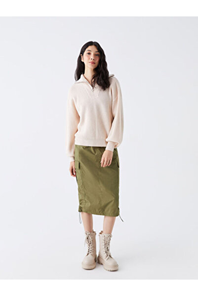 LC Waikiki Polo Neck Women's Knitwear Sweater