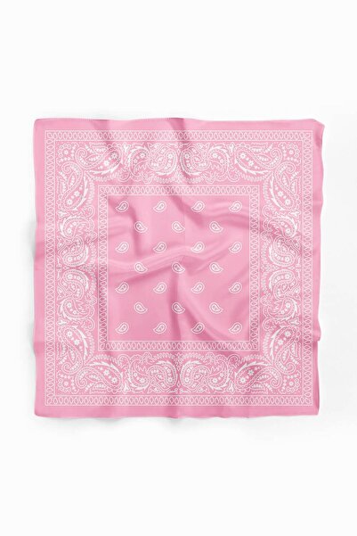 Modabutik DG12188 Μοντέλο Μπαντάνα με Ροζ Σάλι