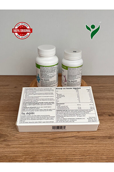 Herbalife Kadınlar için Formül2 Vitamin - Xtra-Cal Kalsiyum - Herbalifeline Max Omega Balık Yağı 3'lü Set