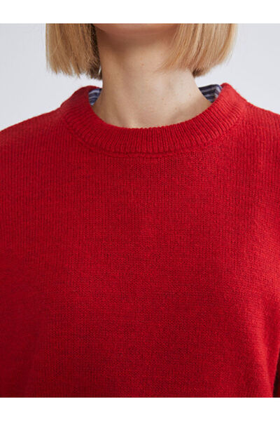 LC Waikiki Crew Neck Oversize Women's Knitwear Sweater