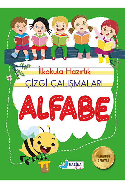 Harika Çocuk Kitapları 4-6 Yaş Alfabe Kitabı