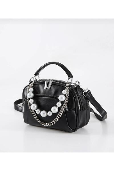 ÇÇS Inci Aksesuarlı Kadın El Ve Omuz Çantası