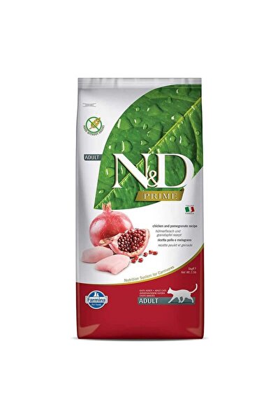 N&D Prime Tahılsız Tavuklu Ve Narlı Yetişkin Kedi Kuru Maması 10 Kg