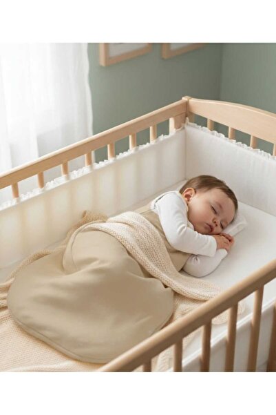 Alpar Tekstil Kışlık 2,5 Tog Torba Kız- Erkek Bebek-çocuk kolsuz Fermuarlı Uyku Tulumu/DÜZVİZON