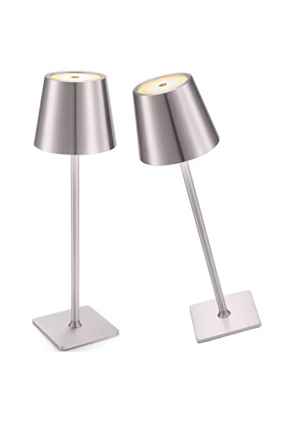 varioshop Set 2 x Lampă de masă LED tactilă reîncărcabilă