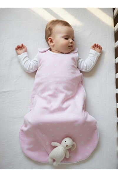 Alpar Tekstil حقيبة نوم شتوية للفتيات والأولاد والرضع بدون أكمام بسحاب / مسحو...