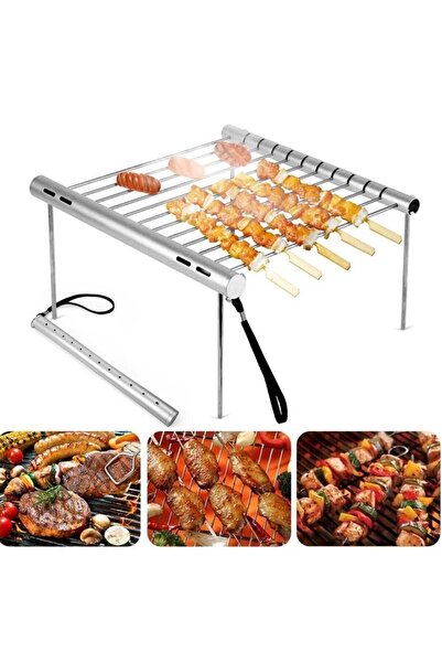 Genel Markalar Mangal ,cep Mangal Barbekü,ızgara.pratik Katlanabilir Hafif Fü...