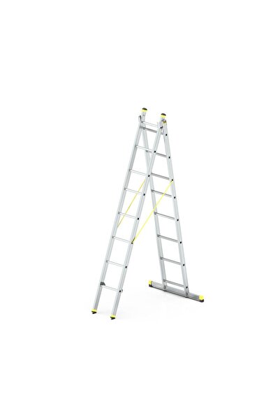 NARVON 2x2,5 (5 M) A Tipi Sürgülü Alüminyum Merdiven