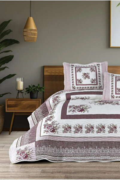 BELENAY Solindra 3 Parça Çift Kişilik Yatak Örtüsü Takımı – Pike Set