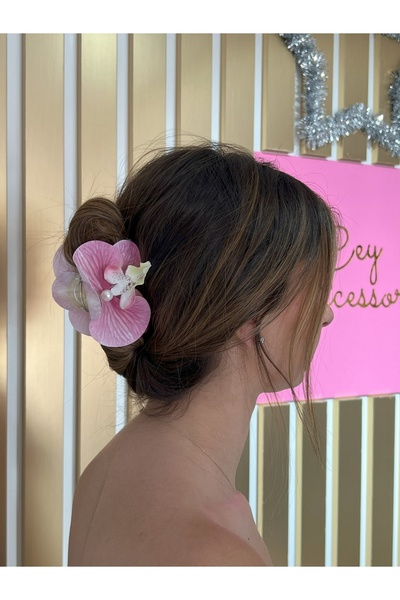 CEY ACCESSORY أوركيد توكا - وردي فاتح