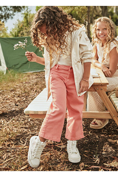 MAYORAL Оранжеви габардин панталони