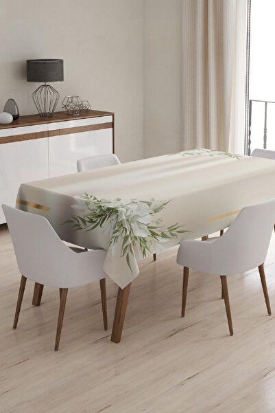 Çt Çeyizci Tekstil Τραπεζομάντιλο, Ψηφιακή εκτύπωση Μονό Τραπεζομάντιλο, Μονό Τραπεζομάντιλο με μοτίβο ανθεκτικό στους λεκέδες