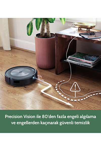 iRobot Roomba Combo j5+ Akıllı Robot Süpürge ve Paspas