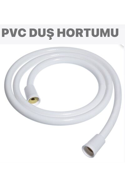 Genel Markalar Pvc Plastik Duş Hortumu 150 Cm Örgülü Elektrikli Şofben Hortum...