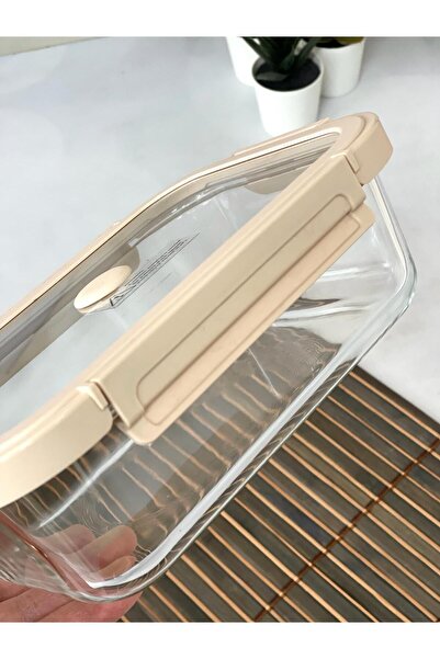 AROW 1520 ml Lockable Glass Storage Container 4242