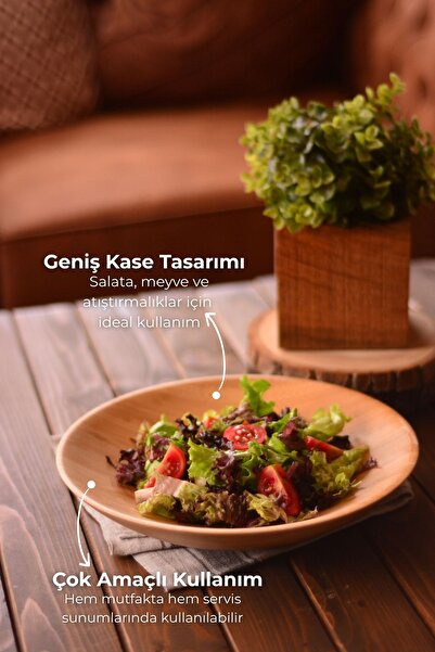 Bambum 516 Billas Büyük Boy Salata ve Meyve Kasesi