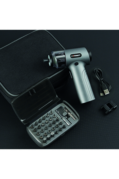Torima TTS-01 Gray Electric Screwdriver Set