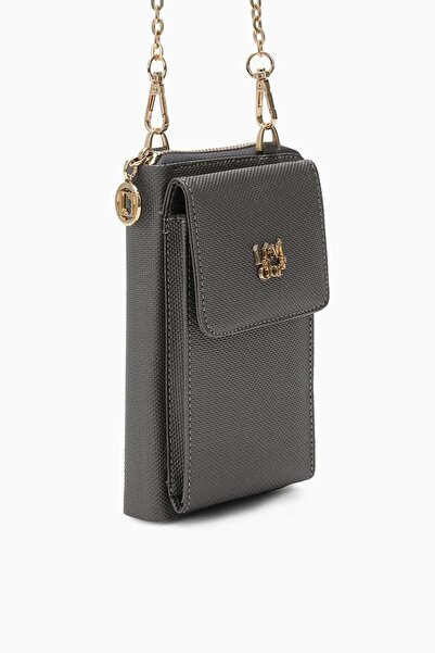 Levidor Multifunctional Silver Wallet with Phone Compartment - 0057C220