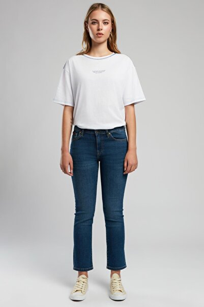 Lee Cooper Susie Women's Jean Pants Flux - Crown Blue Mid