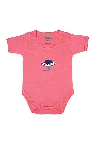 Babies Basic 5 piece Sets include Bib, Romper, Mittens, Cap and Sleepsuit, 6-9 Months , Red