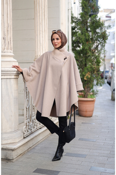 KADEEM Μπεζ Χρώμα Πέτο Πλεκτό Panco