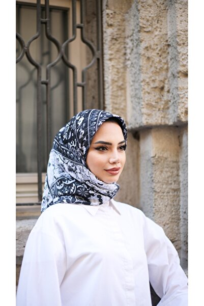 efdal şal eşarp Eșarfă din bumbac importat cu model Yeşim