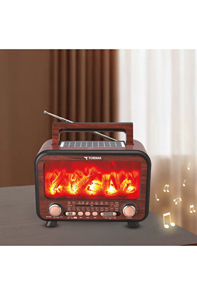 Torima D72 Dark Wood Wireless Speaker