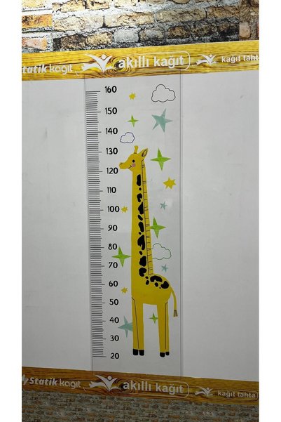 statik kağıt Statik Tutunma Özellikli Boy Ölçer (ZÜRAFA) (Model-5)