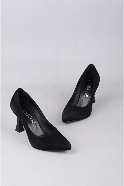 SEÇ KUNDURA SEÇ 861 Piele autentică Stiletto negru - 9cm piele intoarsa